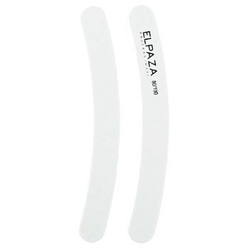 Пилка Elpaza белая бумеранг 80/100 Пилка Elpaza белая бумеранг 80/100