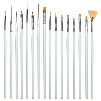Набор кистей для дизайна 16 штук