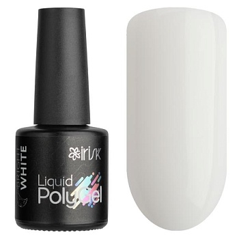 Жидкий полигель Irisk (Ириск) Liquid PolyGel 20 Bright White, 10 мл Жидкий полигель Irisk (Ириск) Liquid PolyGel 20 Bright White, 10 мл