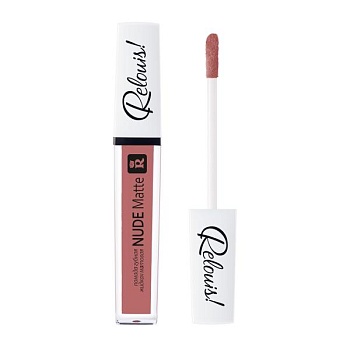 Помада для губ Relouis Nude Matte жидкая тон 18, 4.5 г