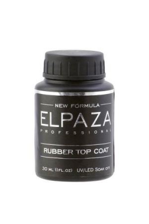 Топ Elpaza (Эльпаза) Rubber, большой каучуковый топ, 30 мл