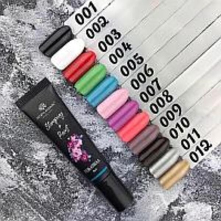 Global Fashion (Глобал Фэшн) краска для стемпинга и китайской росписи 002, 8 мл