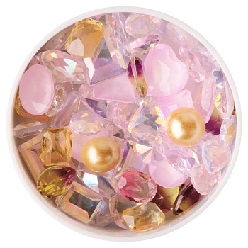 Набор страз Irisk Cristal color в баночке 002 Набор страз Irisk Cristal color в баночке 002