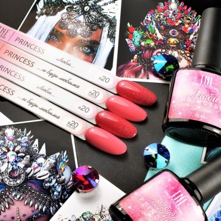 Гель-лак TNL (тнл) Princess 020 И будь любима, 10 мл