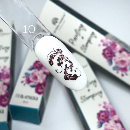 Global Fashion (Глобал Фэшн) краска для стемпинга и китайской росписи 010, 8 мл