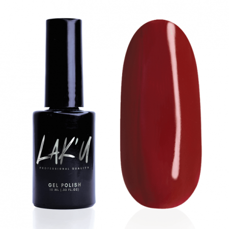 Гель-лак LAK'U (Лакью) Ruby Red R 13, 10 мл