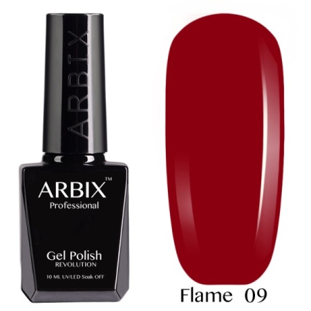 Гель-лак Arbix (Арбикс) Flame престиж № 009, 10 мл