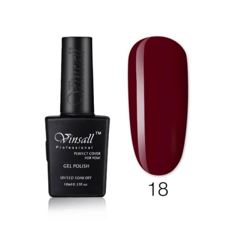 Гель-лак Vinsall (Винсал) № 018, 10 мл