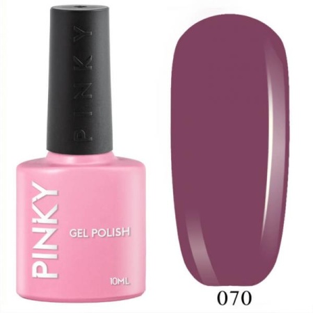 Гель-лак PINKY (Пинки) Classic 070 Ежевичный Мусс, 10 мл