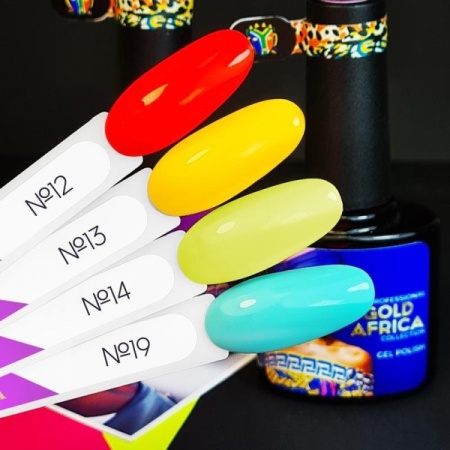 Гель-лак TNL (тнл) Gold Africa 013 Золотой рассвет, 10 мл