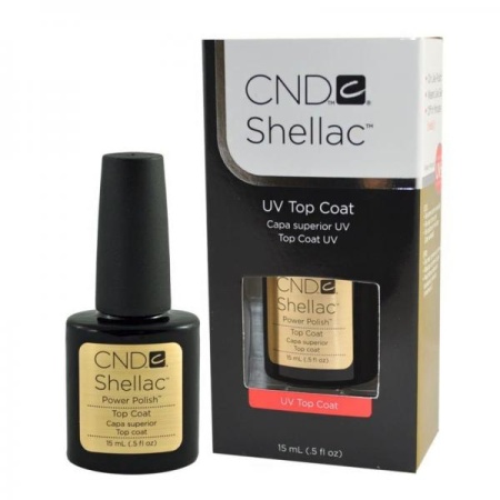 Топ CND (снд) shellac Top coat 15 мл