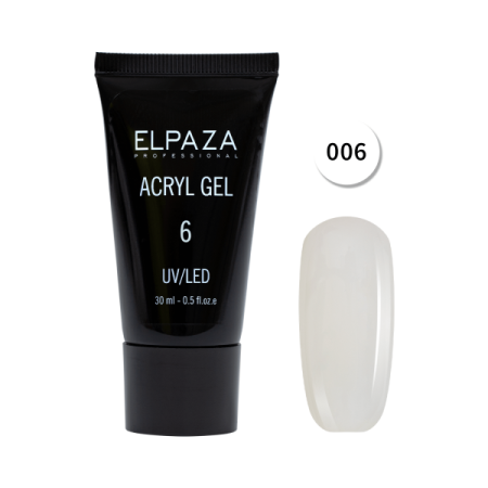 Акригель Elpaza (Эльпаза) Acryl Gel (полигель) UV/LED 06, 30 мл