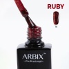 Гель-лак Arbix (Арбикс) Ruby 014 Огненный Феникс, 10 мл