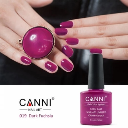 Гель-лак Canni (Канни) № 019 7,3 мл