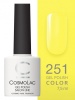 Гель-лак Cosmolac (Космолак) Color 251 Zinc yellow, 7,5 мл. Гель-лак Cosmolac (Космолак) Color 251 Zinc yellow, 7,5 мл.