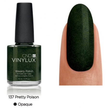 Лак CND Vinylux (Винилюкс) Pretty Poison 137, 15 мл