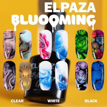 База Elpaza (Эльпаза) основа для растекания Bluooming gel Black, 10 мл