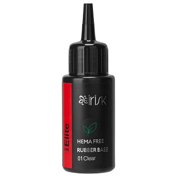 База для гель-лака каучуковая Elite Hema Free Rubber Base, 50мл База для гель-лака каучуковая Elite Hema Free Rubber Base, 50мл