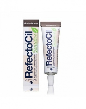 RefectoCil( РефектоСил) Краситель для бровей и ресниц Sensitive, тёмно-коричневый, 15 мл