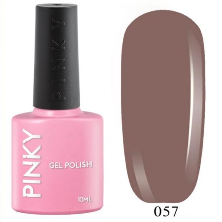Гель-лак PINKY (Пинки) Classic 057 Молотый Кофе, 10 мл