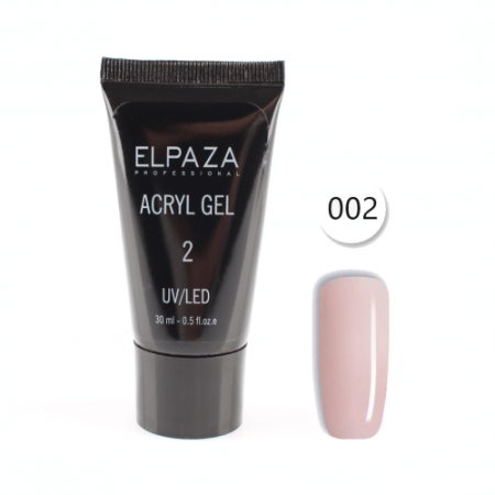 Акригель Elpaza (Эльпаза) Acryl Gel (полигель) UV/LED 02, 30 мл