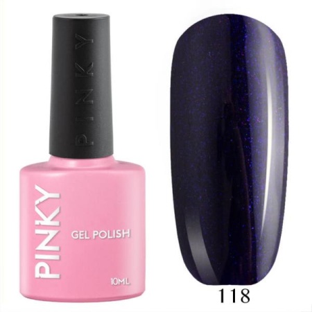 Гель-лак PINKY (Пинки) Classic 118 Ниагара, 10 мл
