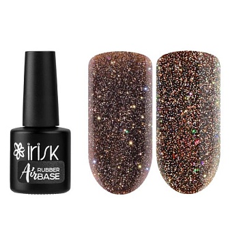База Irisk светоотражающая Air Rubber Base, 31 Chocolate (Multi), 10мл База Irisk светоотражающая Air Rubber Base, 31 Chocolate (Multi), 10мл