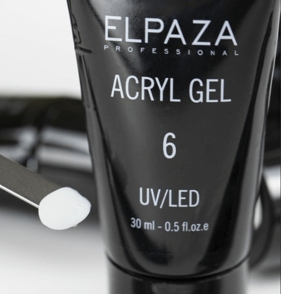 Акригель Elpaza (Эльпаза) Acryl Gel (полигель) UV/LED 06, 30 мл