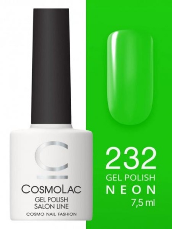 Гель-лак Cosmolac (Космолак) Neon 232 Меганмарклить, 7,5 мл.