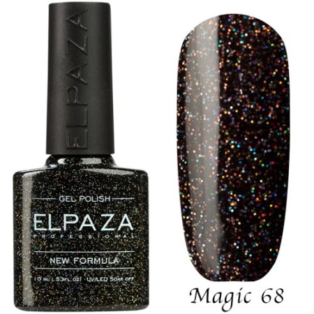 Гель-лак Elpaza (Эльпаза) Magic Glitter 068, 10 мл