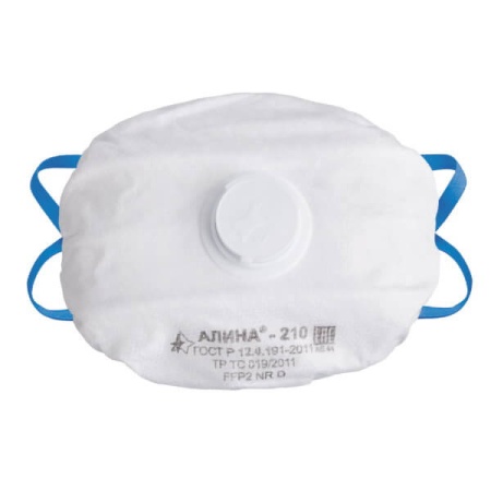 Защитная маска-респиратор с клапаном