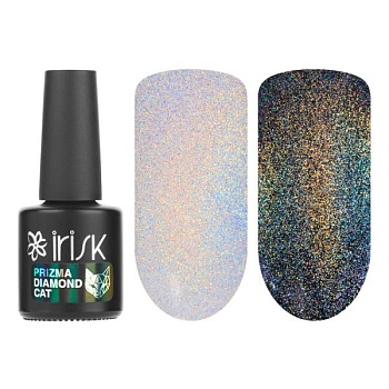 Гель-лак Irisk (Ириск) кошачий глаз Prizma Diamond Cat, 01, 10мл Гель-лак Irisk (Ириск) кошачий глаз Prizma Diamond Cat, 01, 10мл
