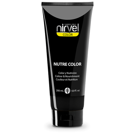 Nirvel (Нирвел) питательная гель-маска Nutre Color Black, чёрный, 200 мл