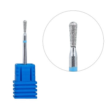 Алмазная фреза Major шар Груша 023, синия Алмазная фреза Major шар Груша 023, синия