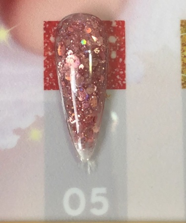 Полигель Global Fashion (Глобал Фэшн) Fast Extension Gel с глиттером 005, 30 мл Полигель Global Fashion (Глобал Фэшн) Fast Extension Gel с глиттером 005, 30 мл