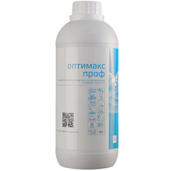 Концентрированное средство Оптимакс Проф дезинфицирующее моющее средство, 1000 мл Концентрированное средство Оптимакс Проф дезинфицирующее моющее средство, 1000 мл