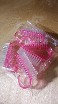 Набор мини щёток для чистки ногтей от опила, 5 шт