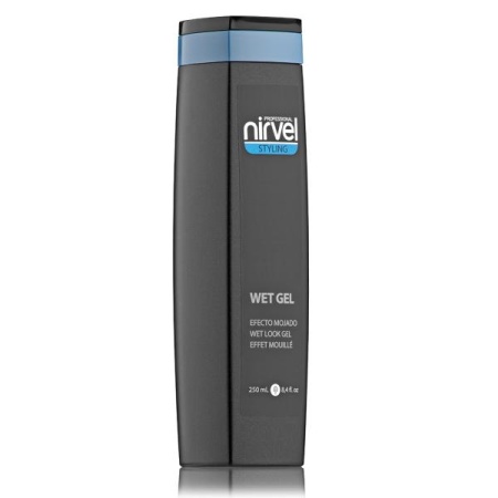 Nirvel (Нирвел) гель для укладки средней фиксации с эффектом мокрых волос Wet Look Gel, 250 мл