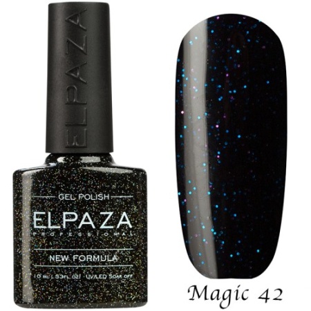 Гель-лак Elpaza (Эльпаза) Magic Glitter 042, 10 мл