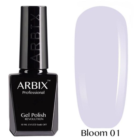 Гель-лак Arbix (Арбикс) Bloom  черничное суфле № 001, 10 мл