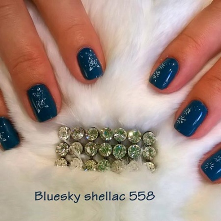 Гель-лак Bluesky (Блюскай) 80558 Blue Raptiture, 10 мл