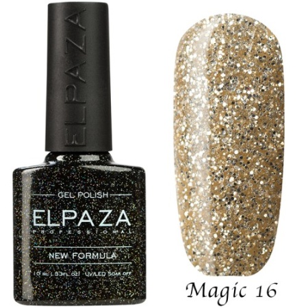 Гель-лак Elpaza (Эльпаза) Magic Glitter 016, 10 мл