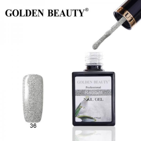 Гель-лак Golden Beauty (Голден Бьюти) 36 Radiant, 14 мл