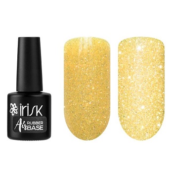 База Irisk светоотражающая Air Rubber Base, 20 Yellow, 10мл База Irisk светоотражающая Air Rubber Base, 20 Yellow, 10мл