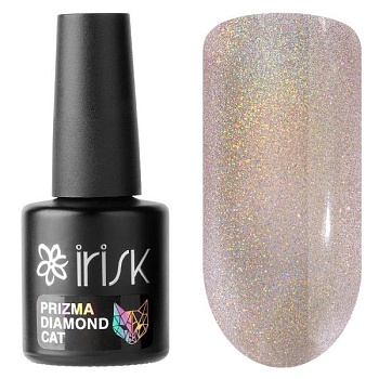 Гель-лак Irisk (Ириск) кошачий глаз Prizma Diamond Cat 02, 10мл Гель-лак Irisk (Ириск) кошачий глаз Prizma Diamond Cat 02, 10мл
