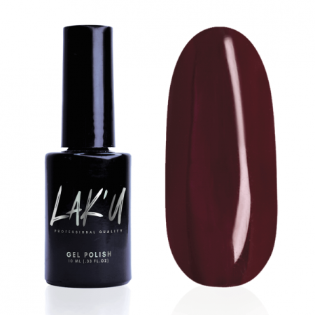 Гель-лак LAK'U (Лакью) Ruby Red R 16, 10 мл