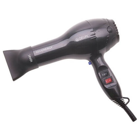 Dewal (Деваль) Фен ION Energy, темно-серый, 2000 Вт, 2 насадки, 03-8800 Grey