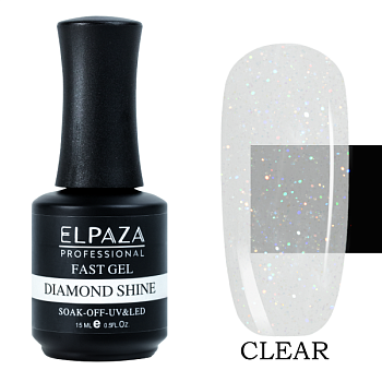 Elpaza (Эльпаза) FAST GEL #DIAMOND SHINE, 15 мл