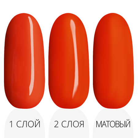 Гель-лак LAK'U (Лакью) Ruby Red R 03, 10 мл