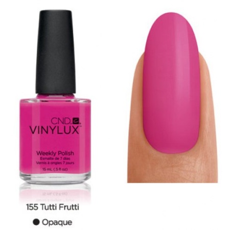 Лак CND Vinylux (Винилюкс) Tutti Frutti 155, 15 мл